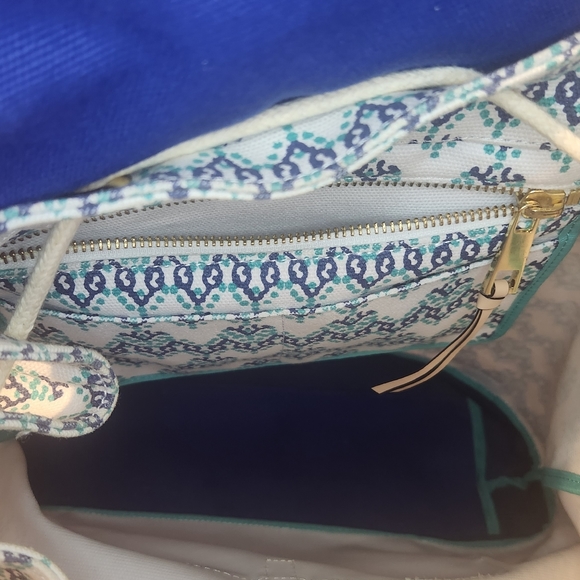 Vineyard Vines Royal Ocean Blue EUC Backpack - Picture 6 of 12